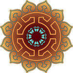 蒙古 传统 矢量 纹饰 