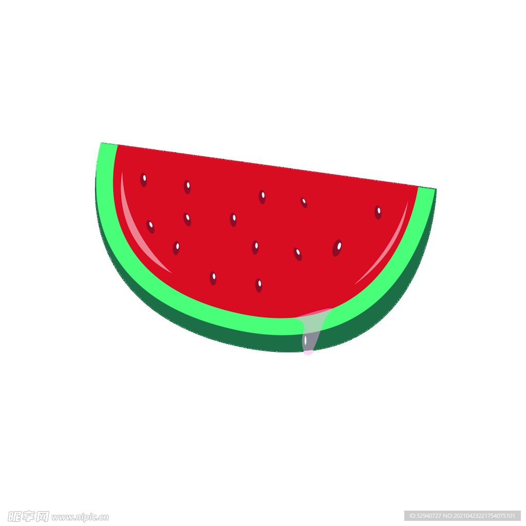 西瓜 夏天 配图 小样