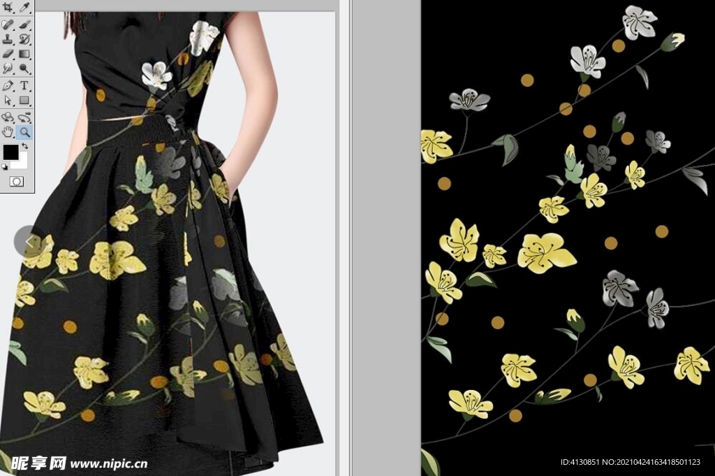 大牌 方巾花  男装设计 T恤