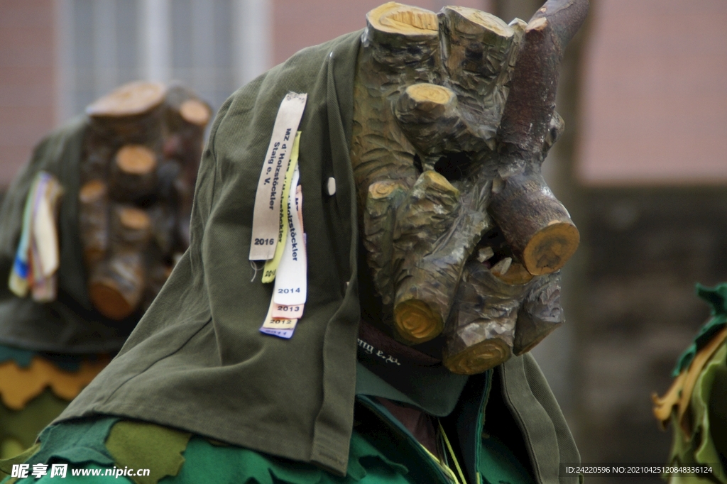 嘉年华狂欢会滑稽搞笑面具头套