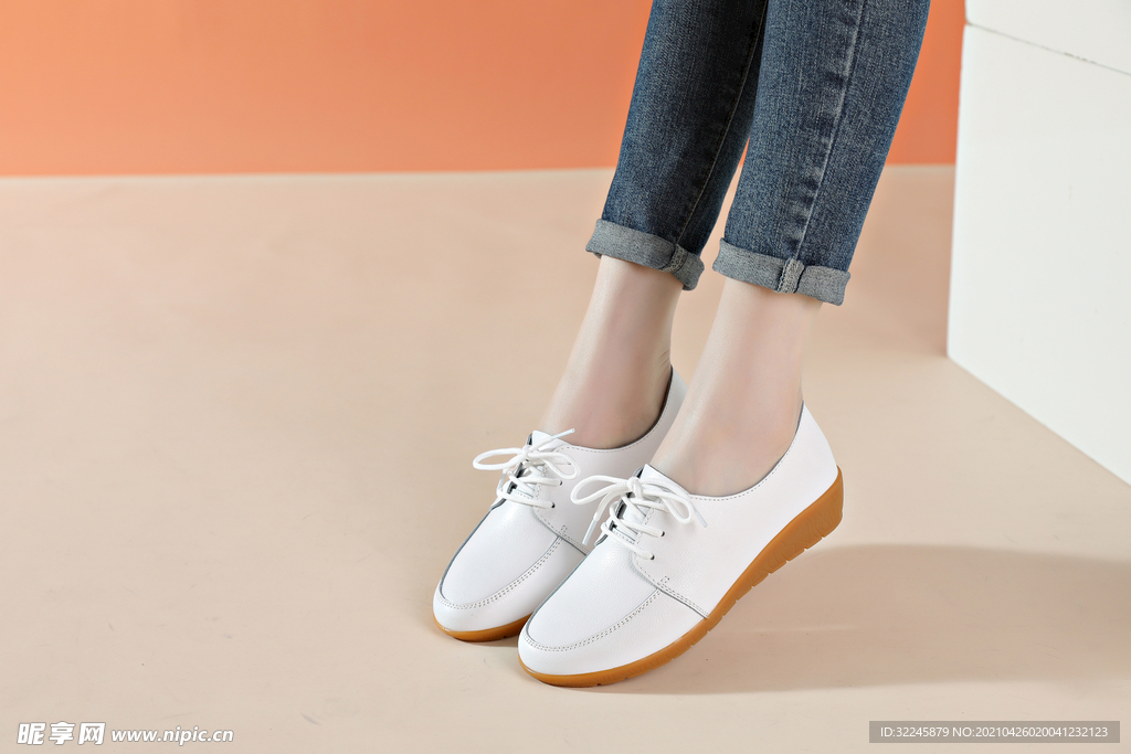 小皮鞋 平跟单鞋 时尚 韩版女