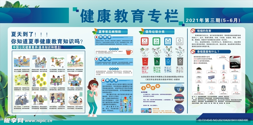 健康教育宣传栏