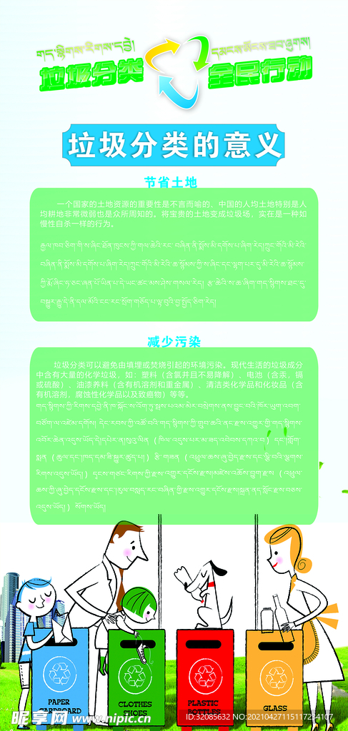 垃圾分类海报