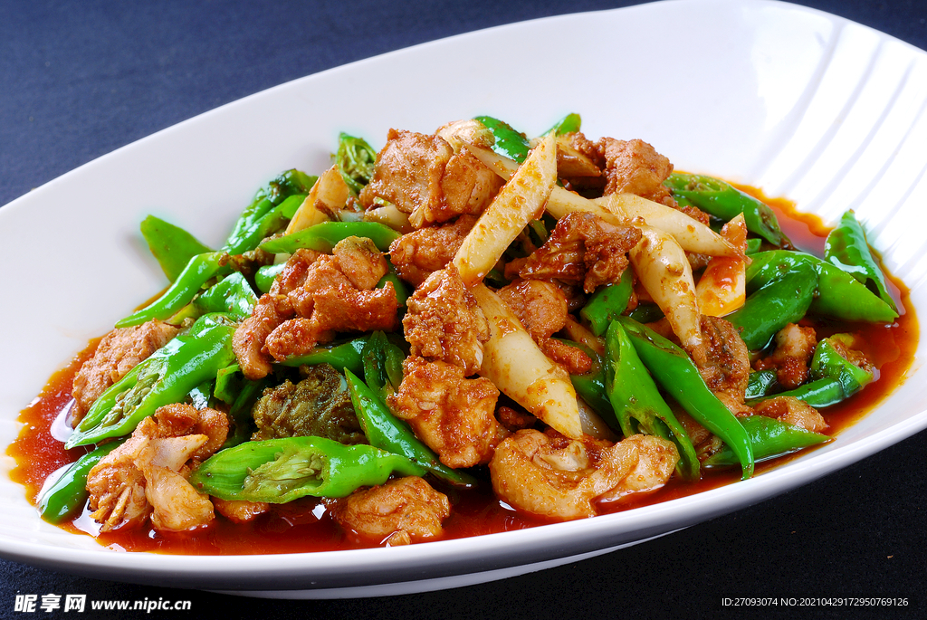 青椒鸡肉