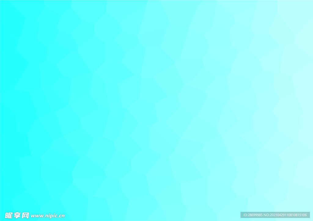 浅蓝色晶体菱形玻璃炫酷背景