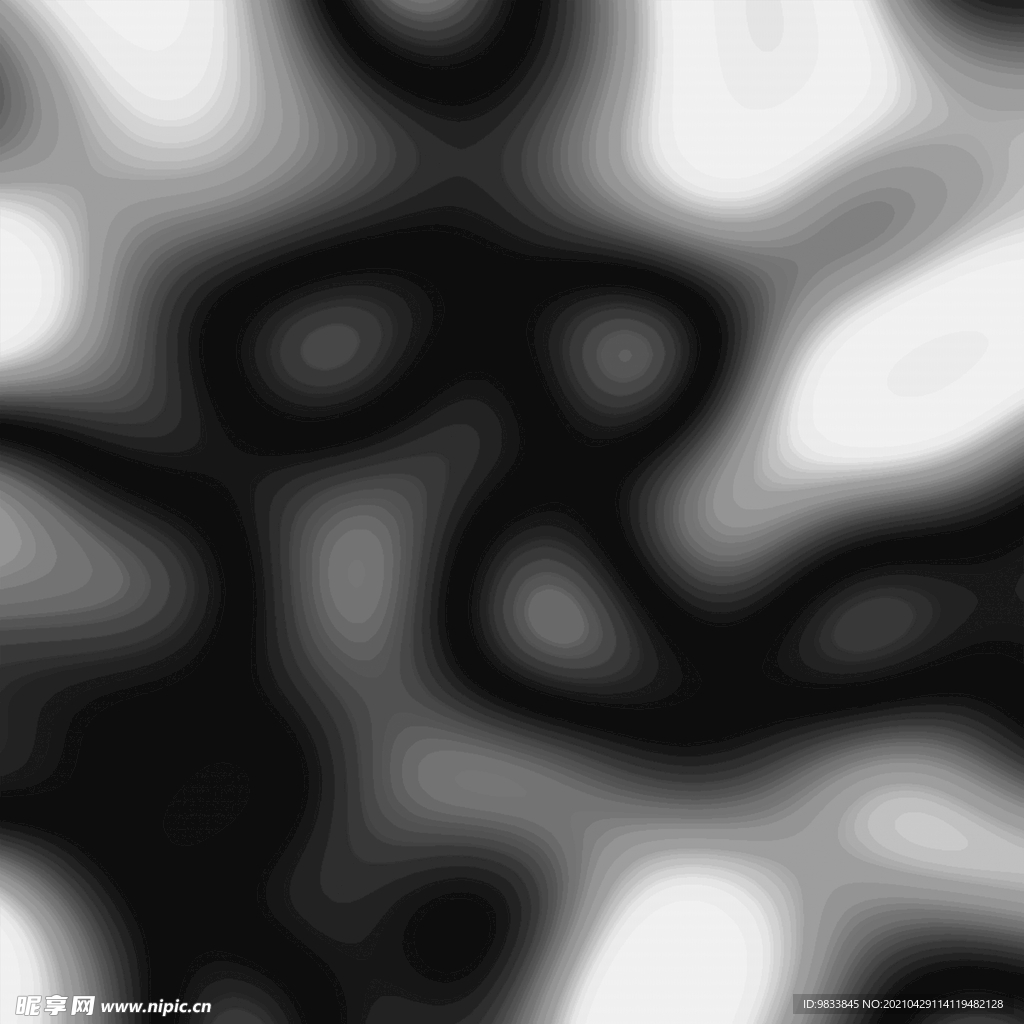  黑白柔和曲线背景