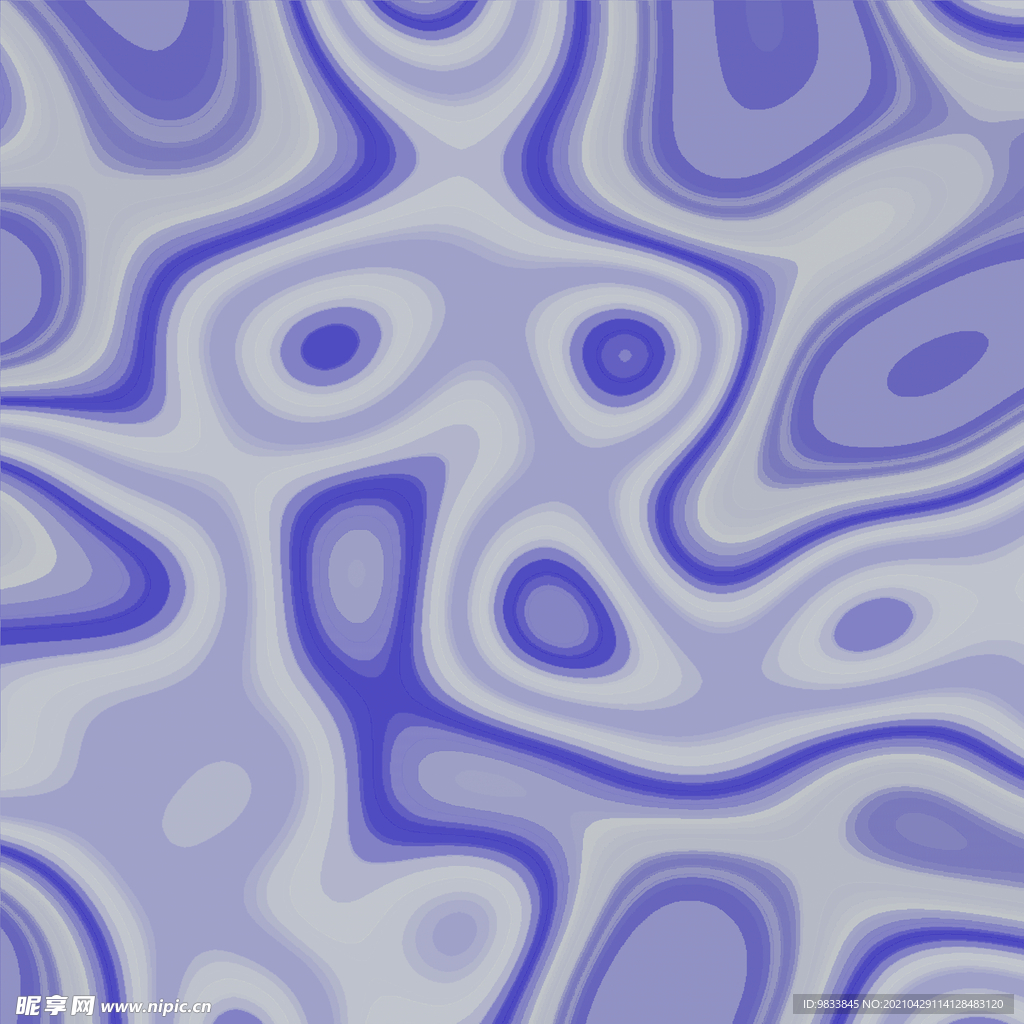 柔和曲线圆形背景