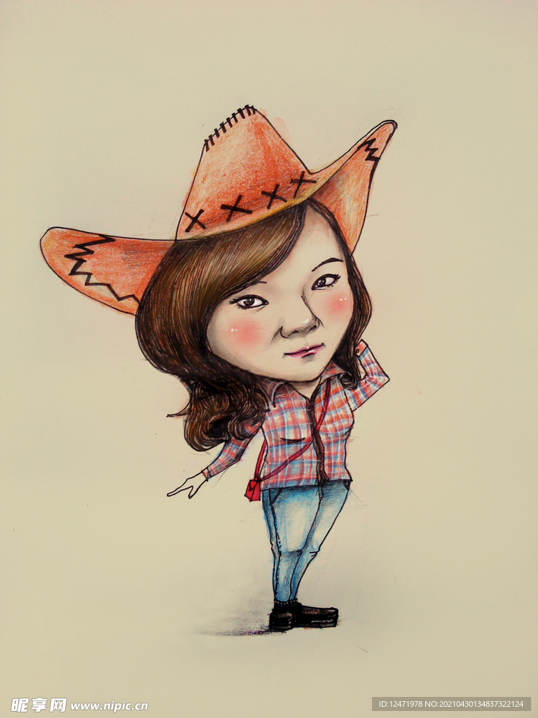 手绘卡通 Q版人物  动漫人物