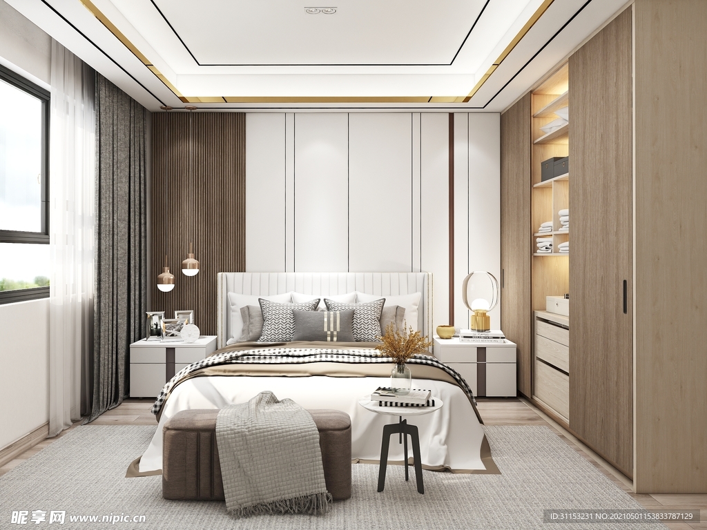 轻奢卧室