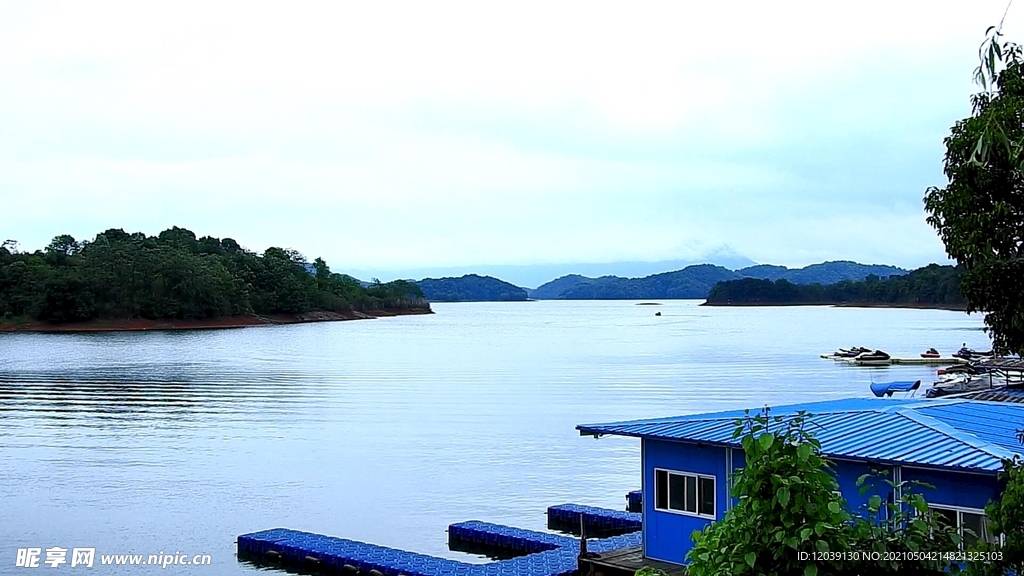 庐山西海风景实拍视频