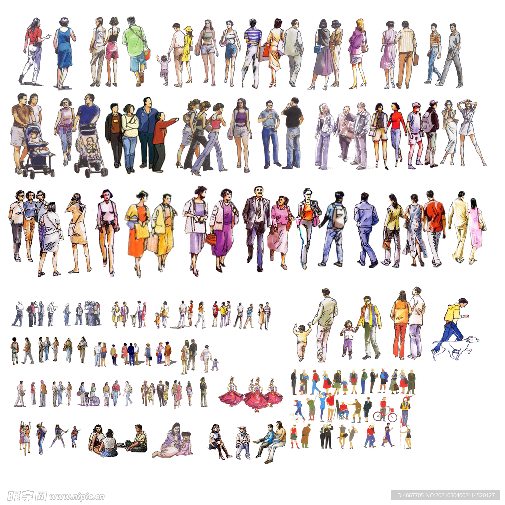 园林景观素材 毕业设计展板  