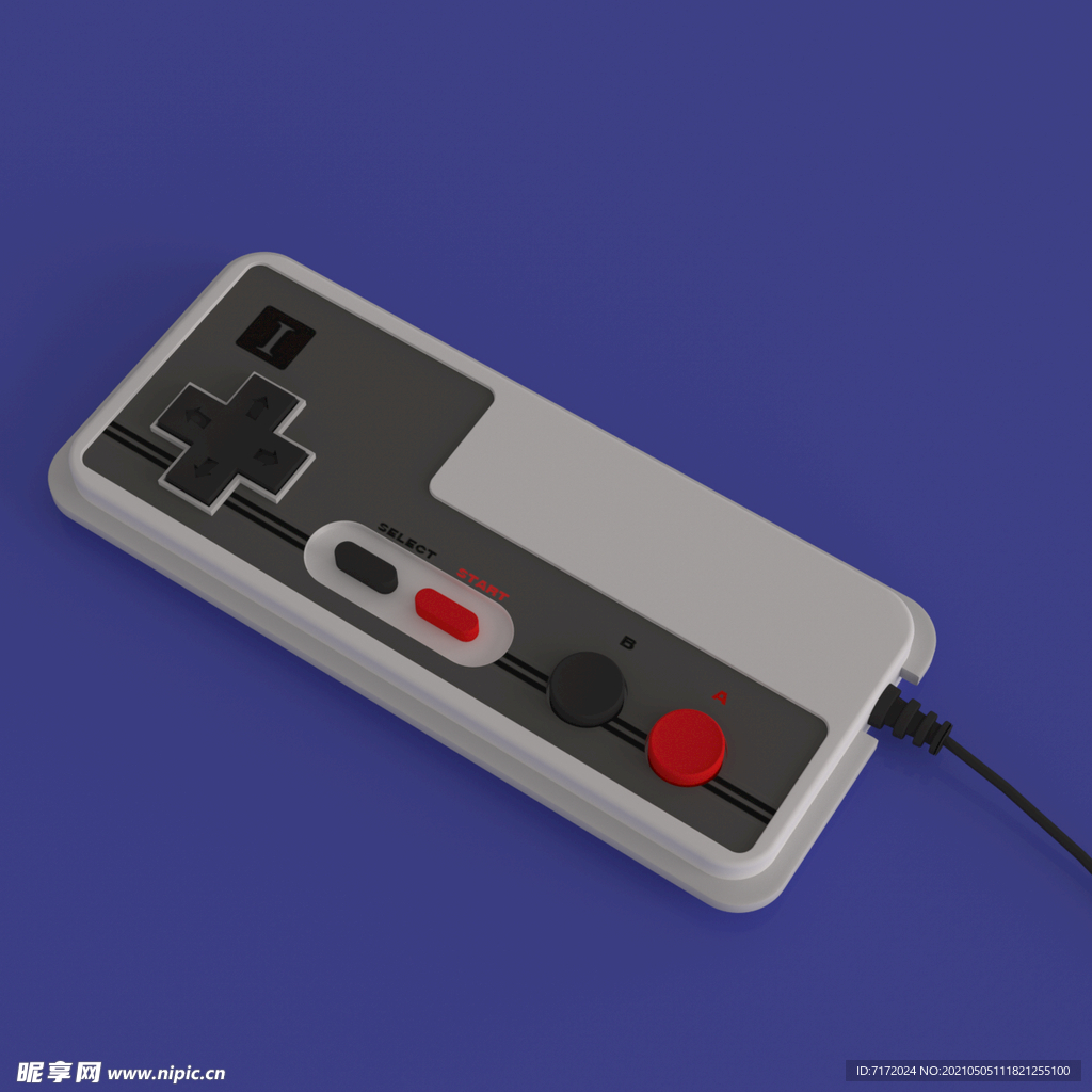 PSP游戏手柄模型分层文件