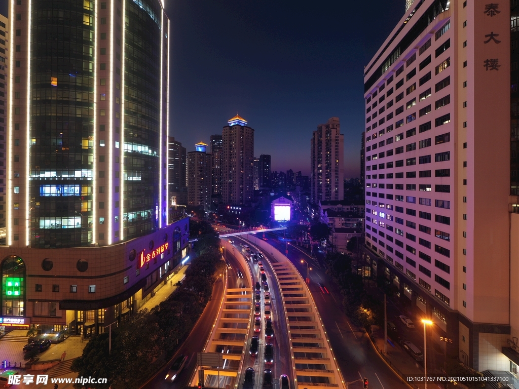  上海夜景 夜景灯光
