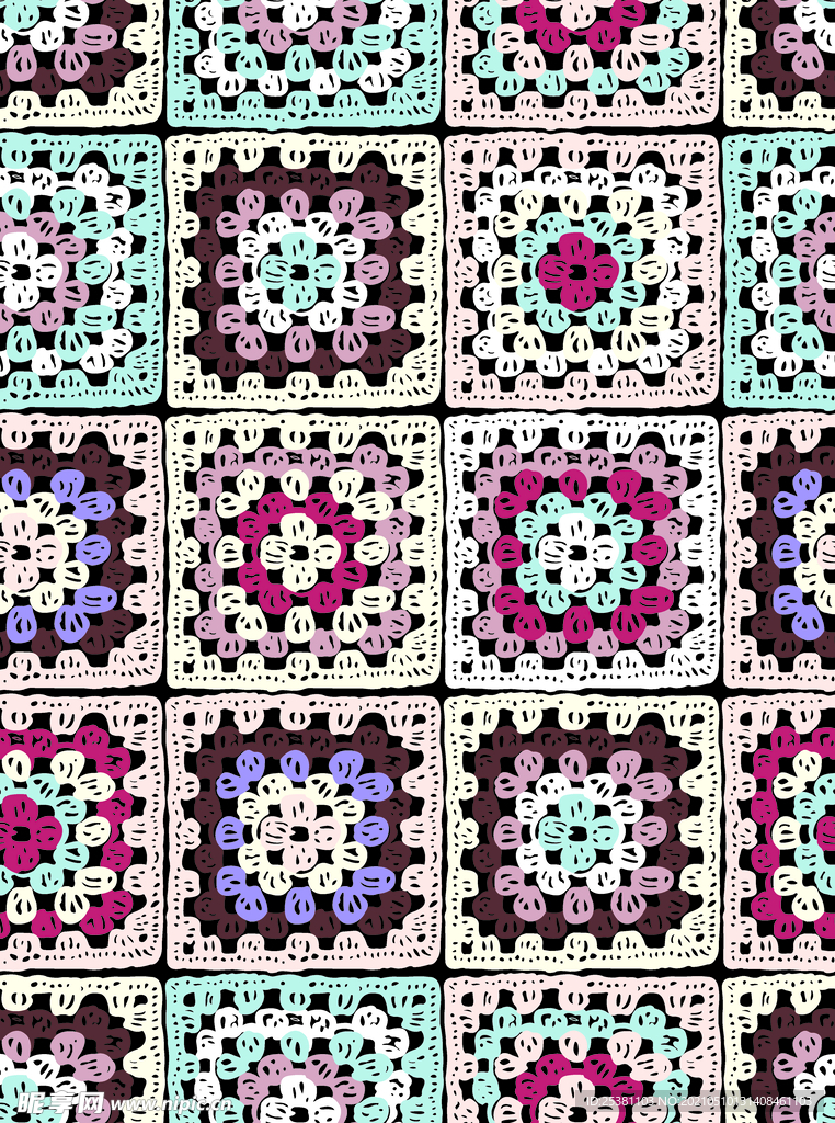 格子 大牌 数码印花  