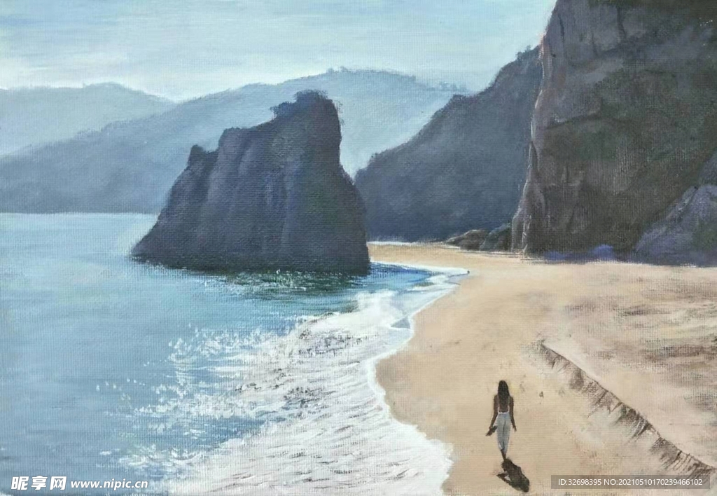 陈道华风景油画