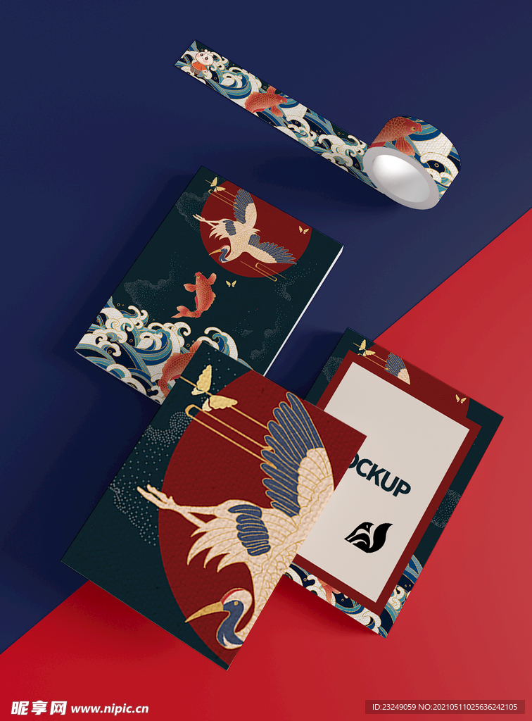 文创国朝风包装样机