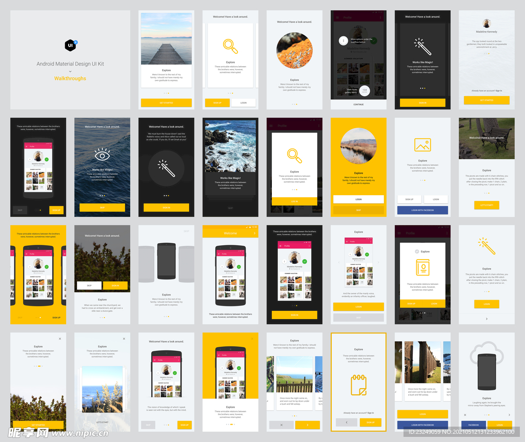 materialUI界面设计