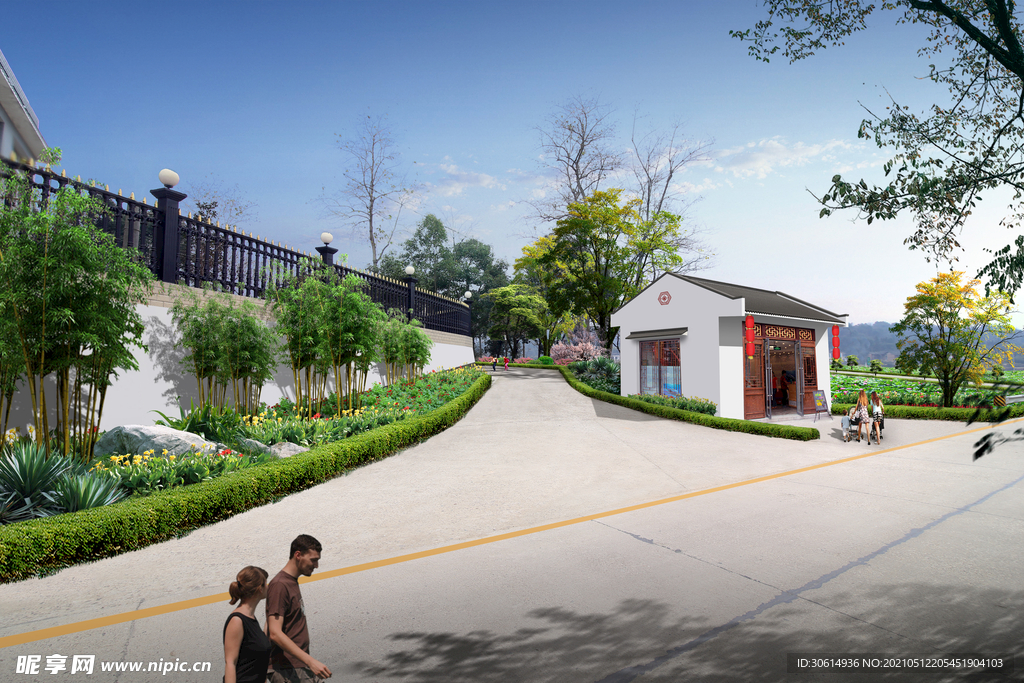 韶山美丽乡村改造效果图