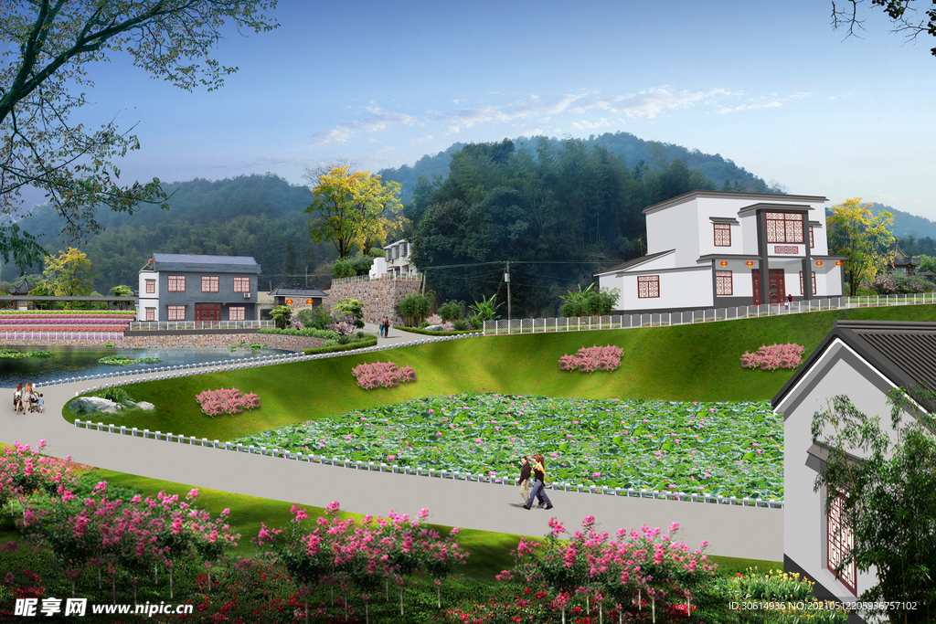 韶山美丽乡村改造效果图