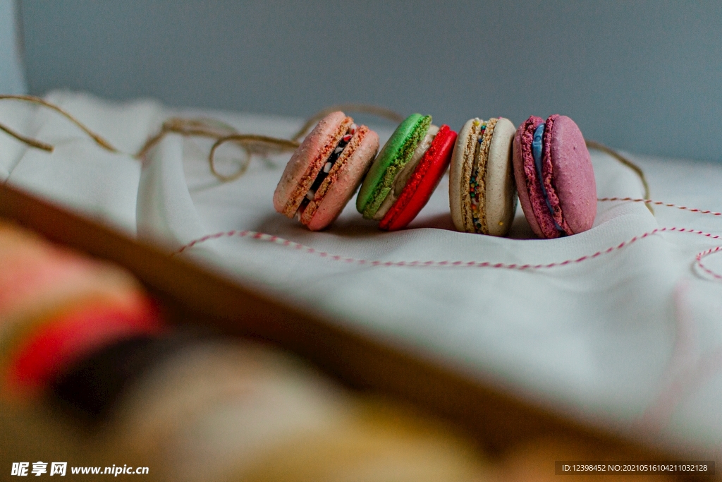 美味的马克龙面包