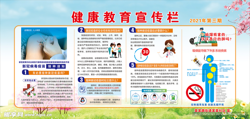 健康教育宣传栏