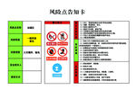 加油站 风险告知卡