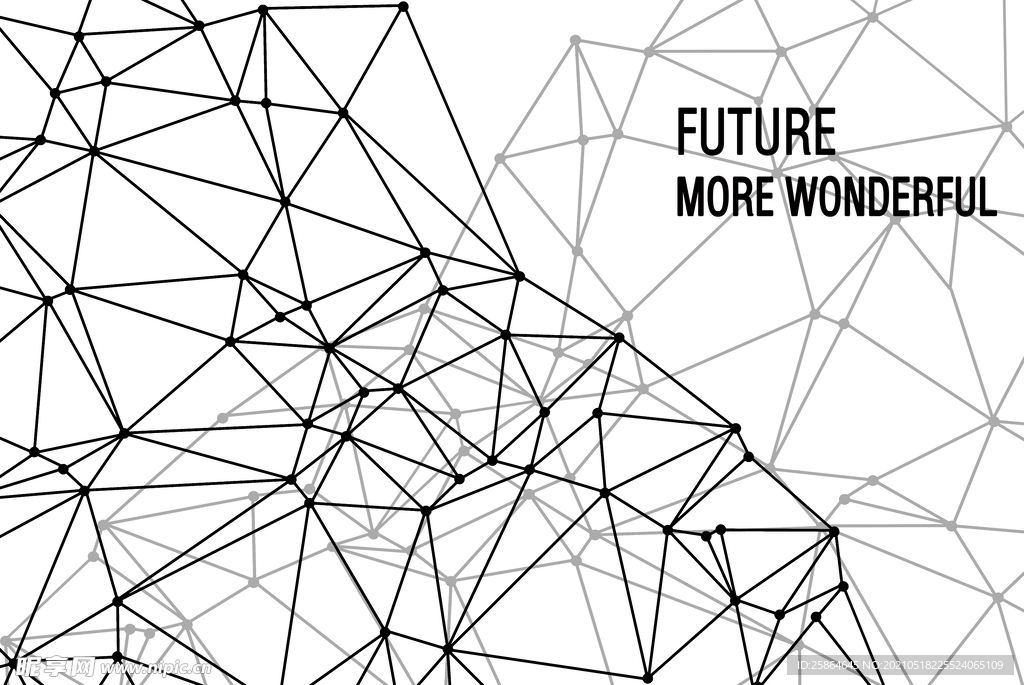 抽象线条几何背景