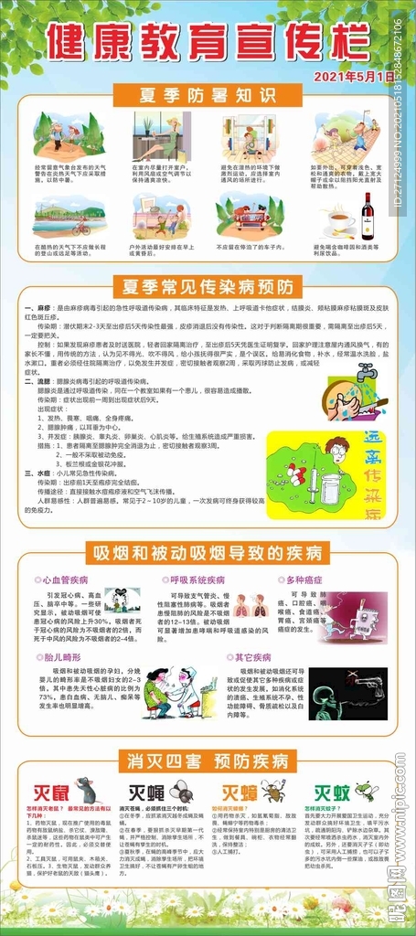 爱国卫生宣传栏