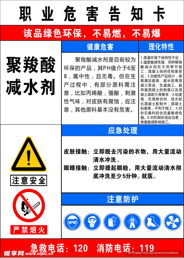 职业危害告知卡