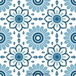 数码印花 服案图案 四方连续 