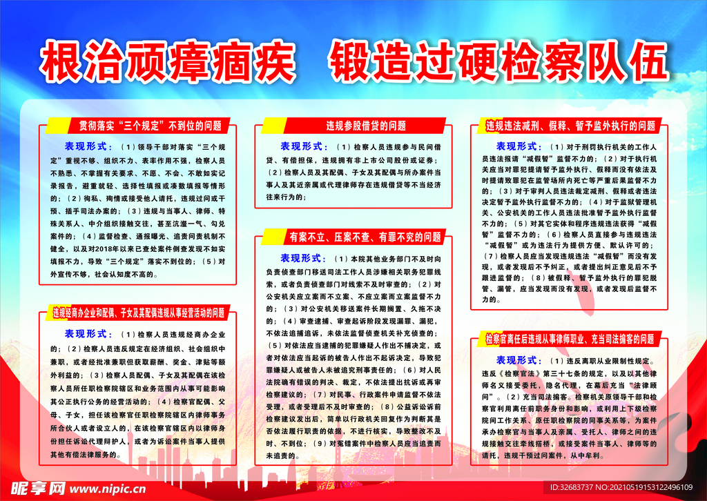 根治顽瘴痼疾  锻造过硬检察队