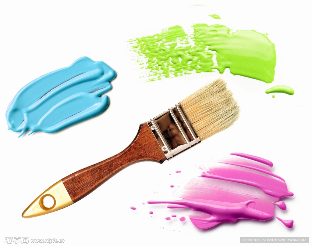 颜料刷子