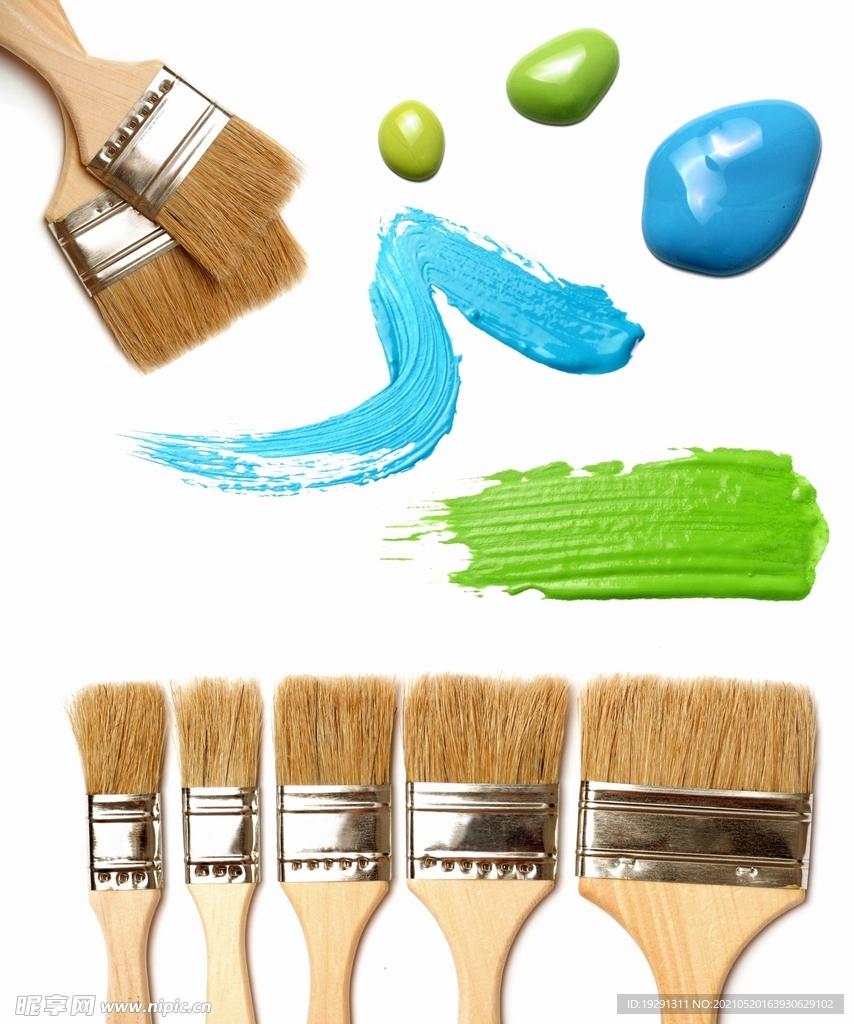 颜料刷子