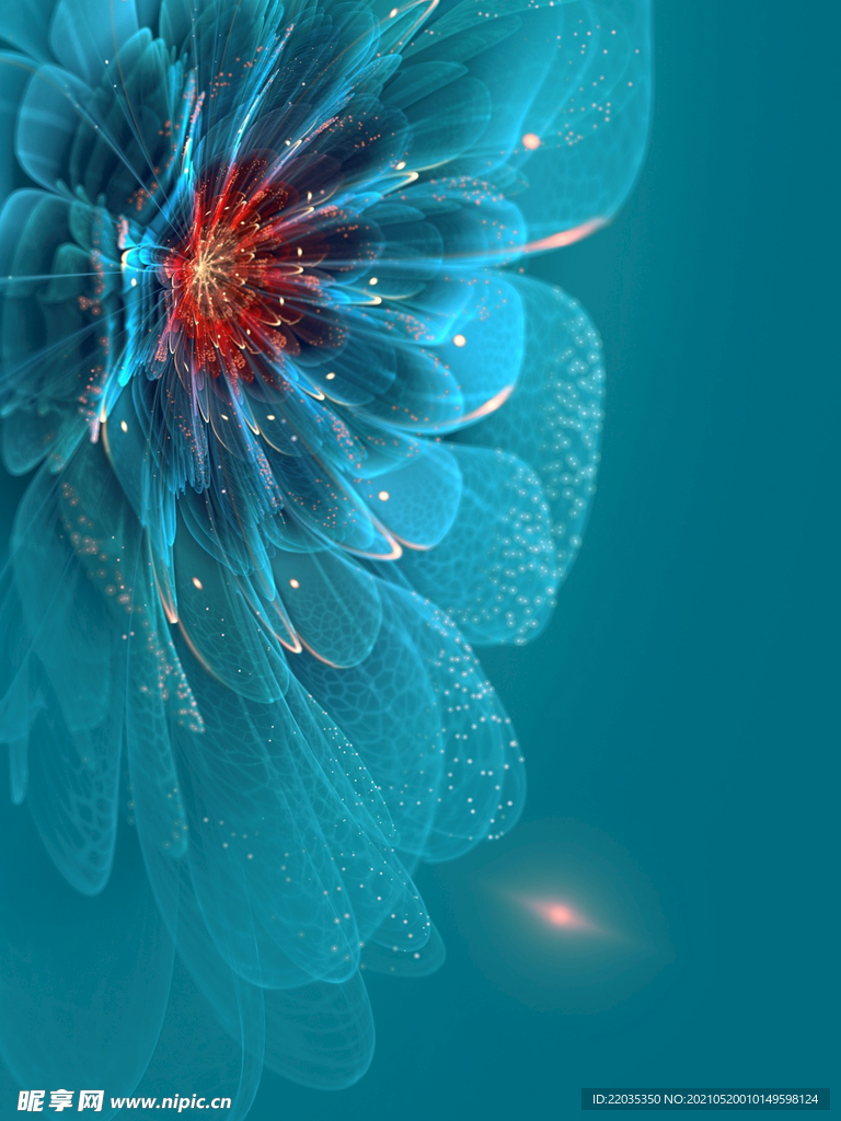 样板房优雅开放花质感底纹素材