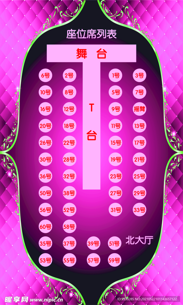 席位图