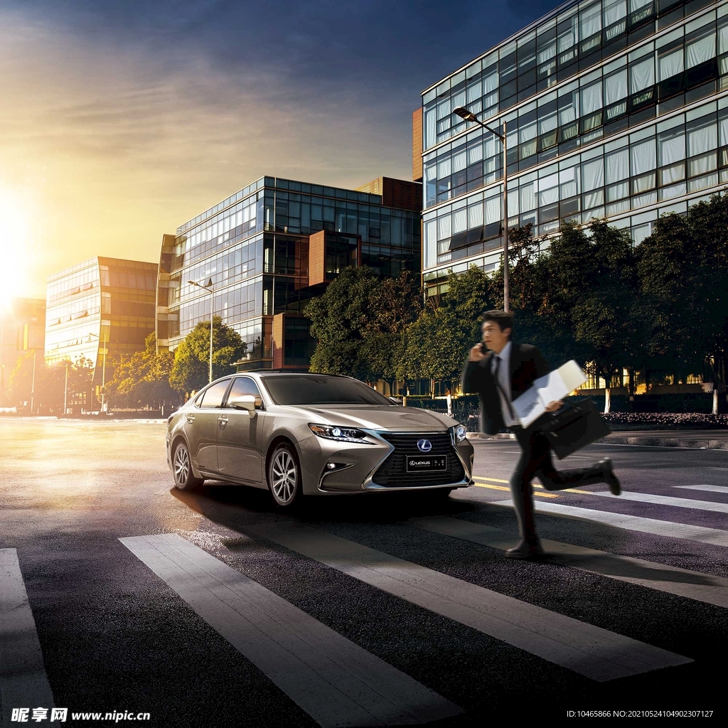 雷克萨斯二手车海报