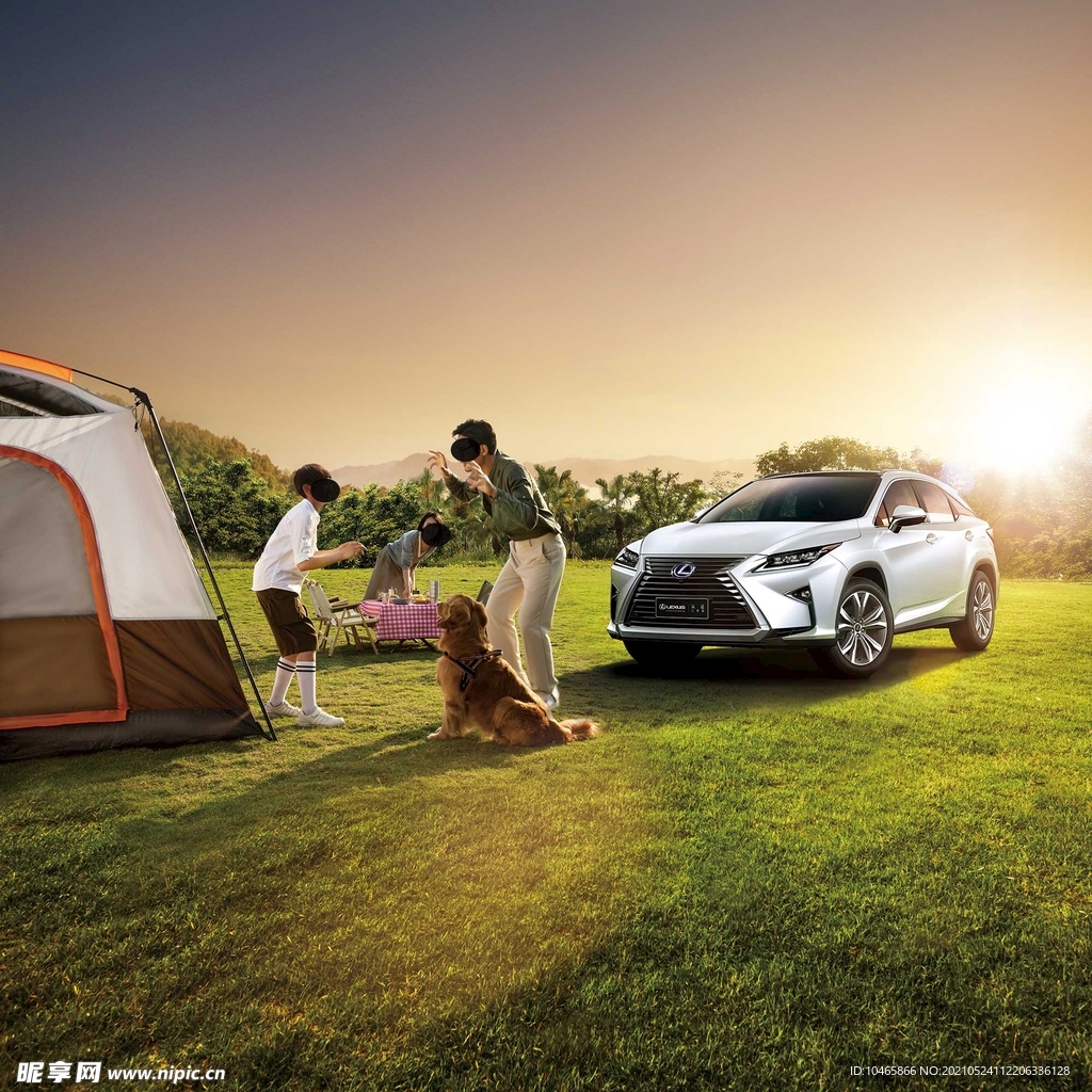 雷克萨斯二手车海报