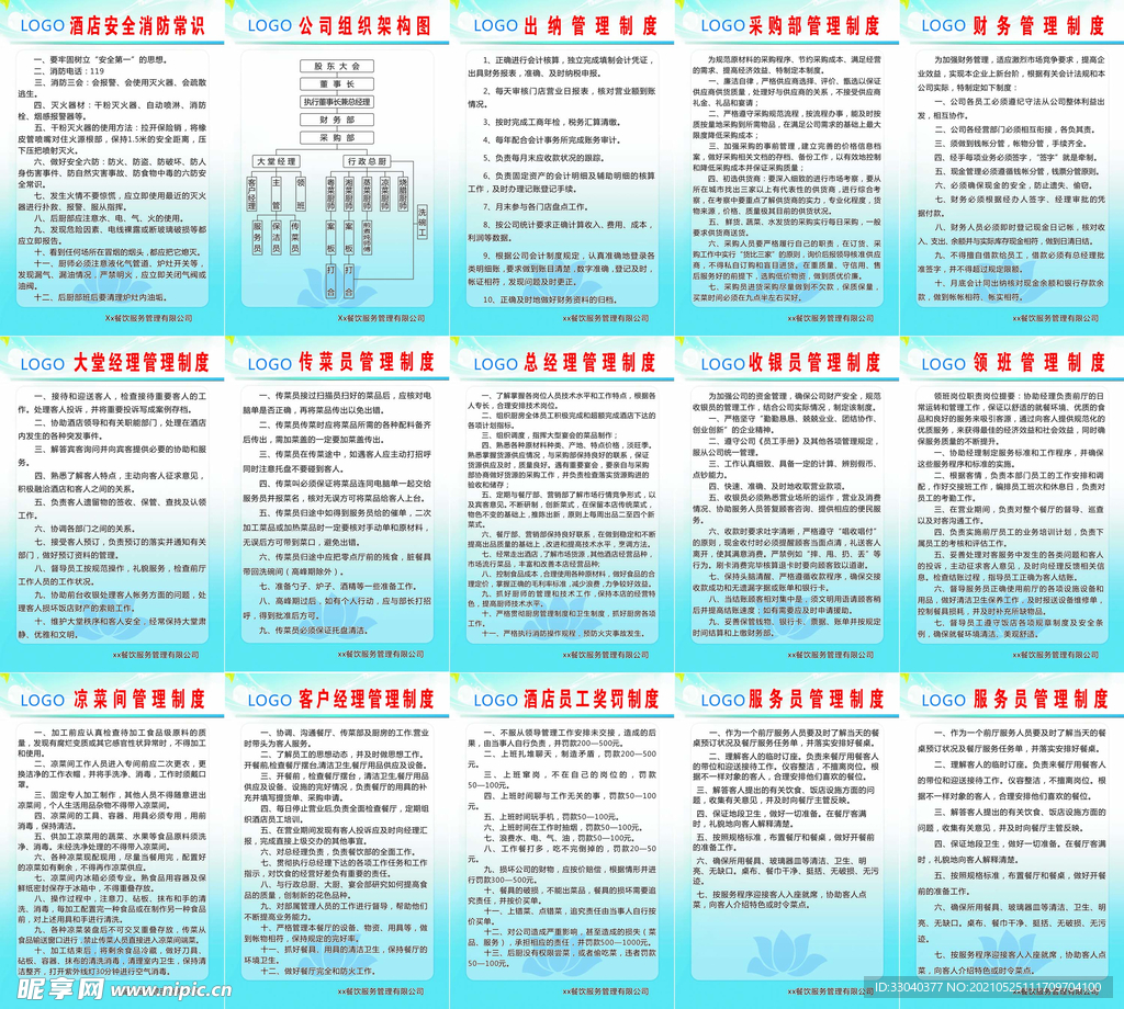 酒店餐饮管理制度