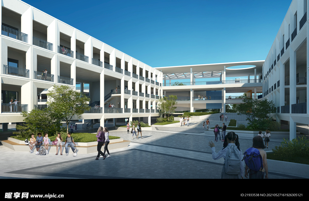 小学学校幼儿园建筑外观设计