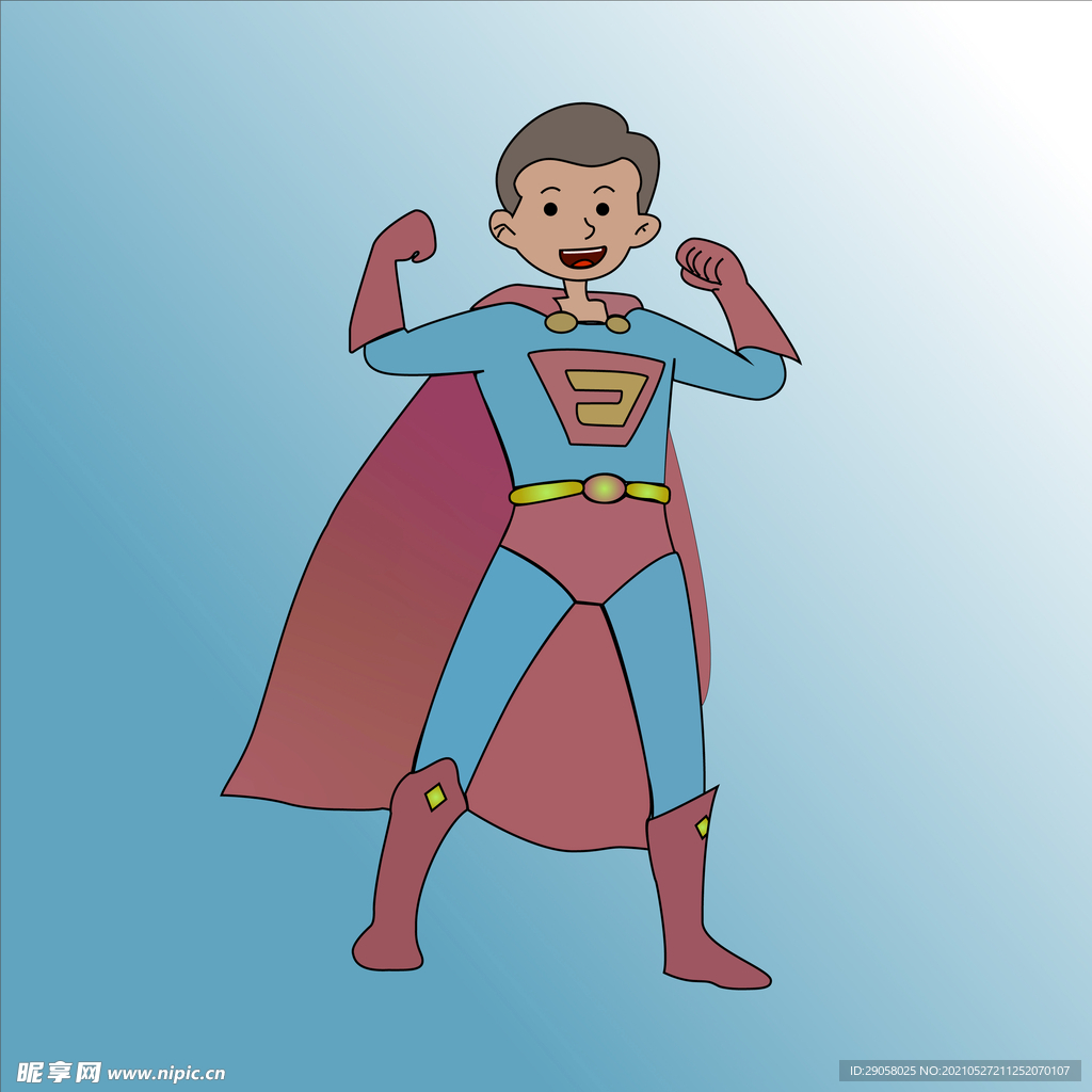 超人卡通