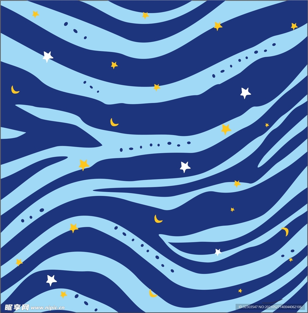 彩色斑马纹图案