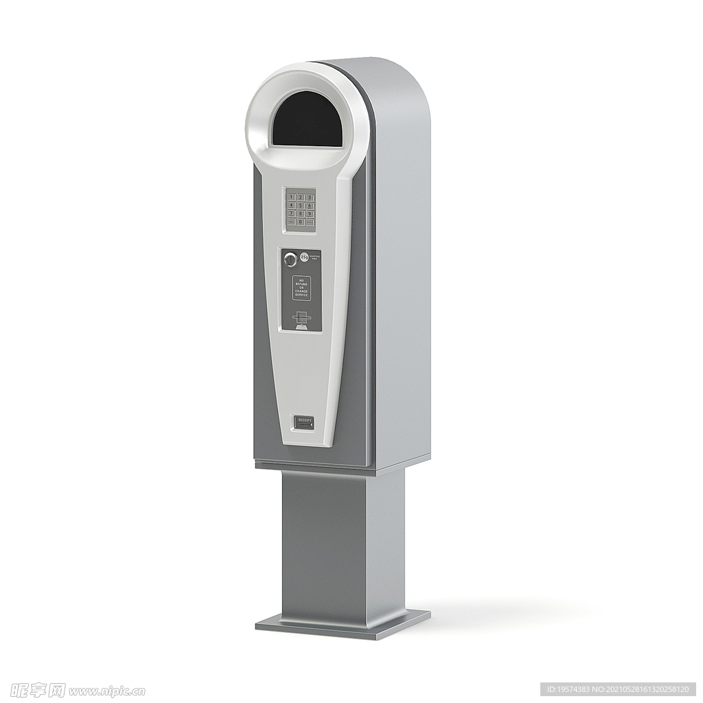 C4D模型停车收费表