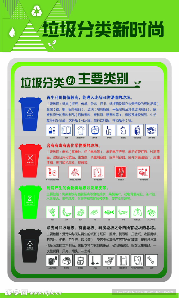 垃圾分类新时尚