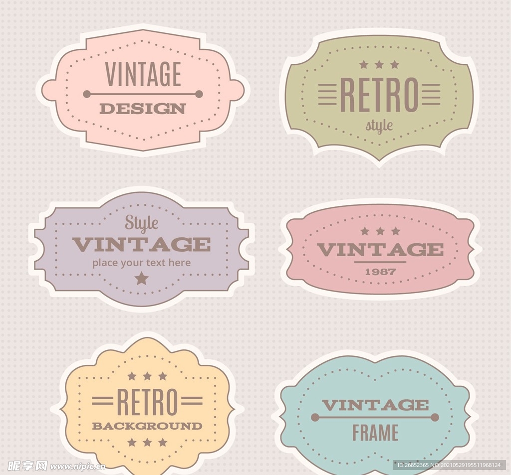 标签合以柔色彩