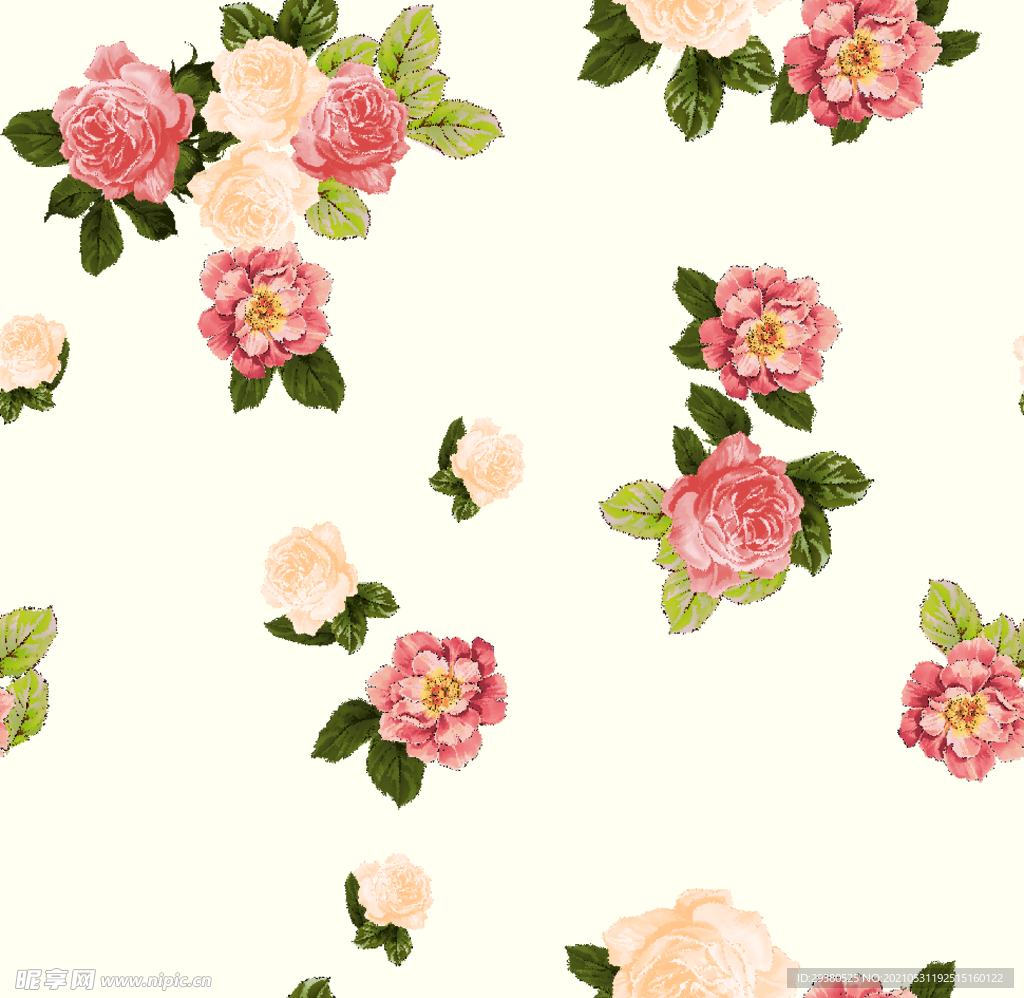 小碎花 花卉 大牌 