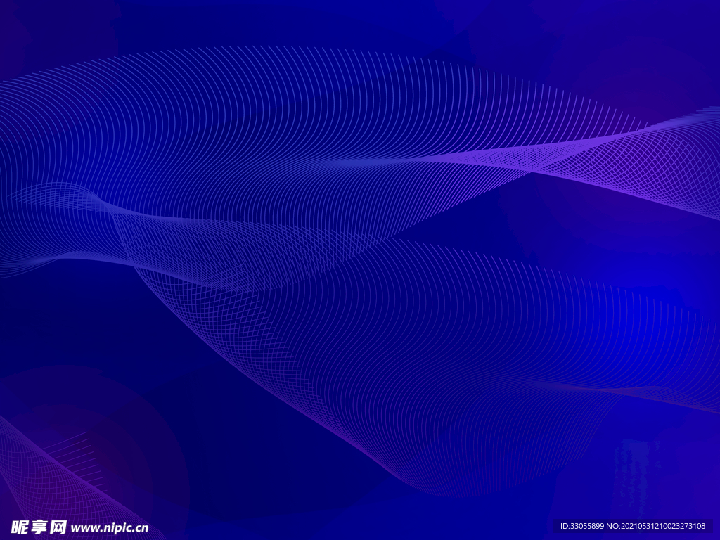 蓝色科技风背景