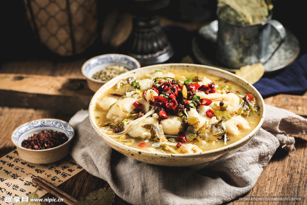 垂涎欲滴的酸菜鱼