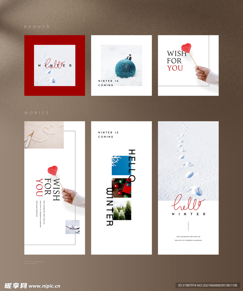 书签卡片版式图片 