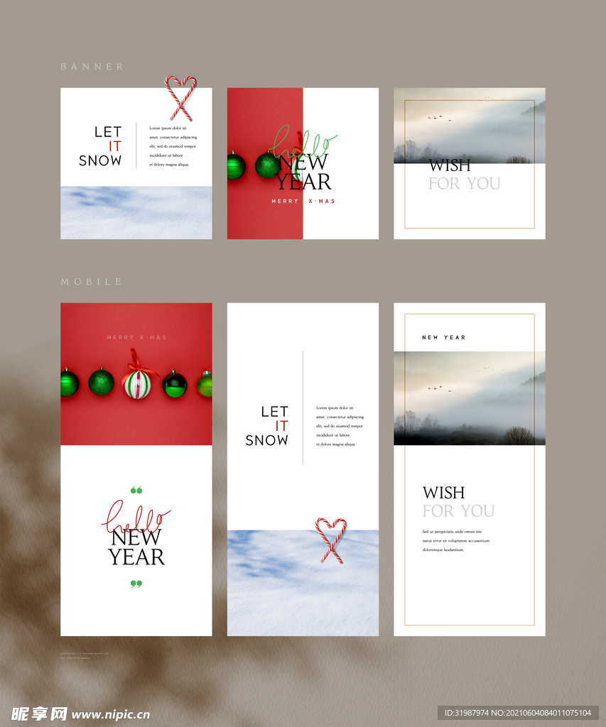 书签卡片版式图片 