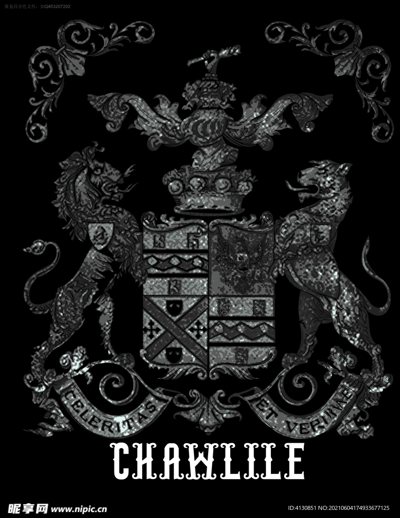 大牌 印花 男装印花 图案设计